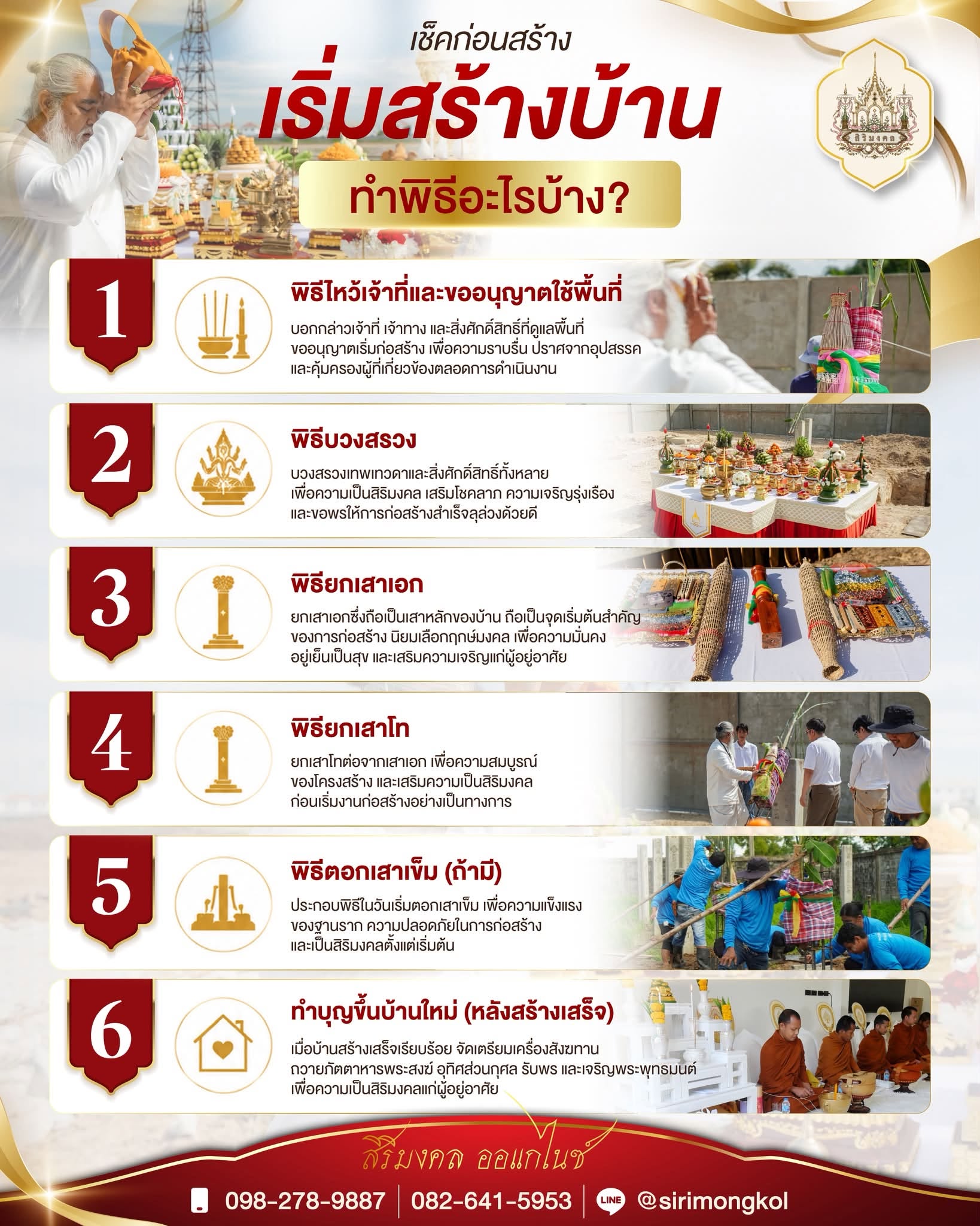 ก่อนสร้างบ้าน ควรทำพิธีอะไรบ้าง? เช็กให้ครบ!