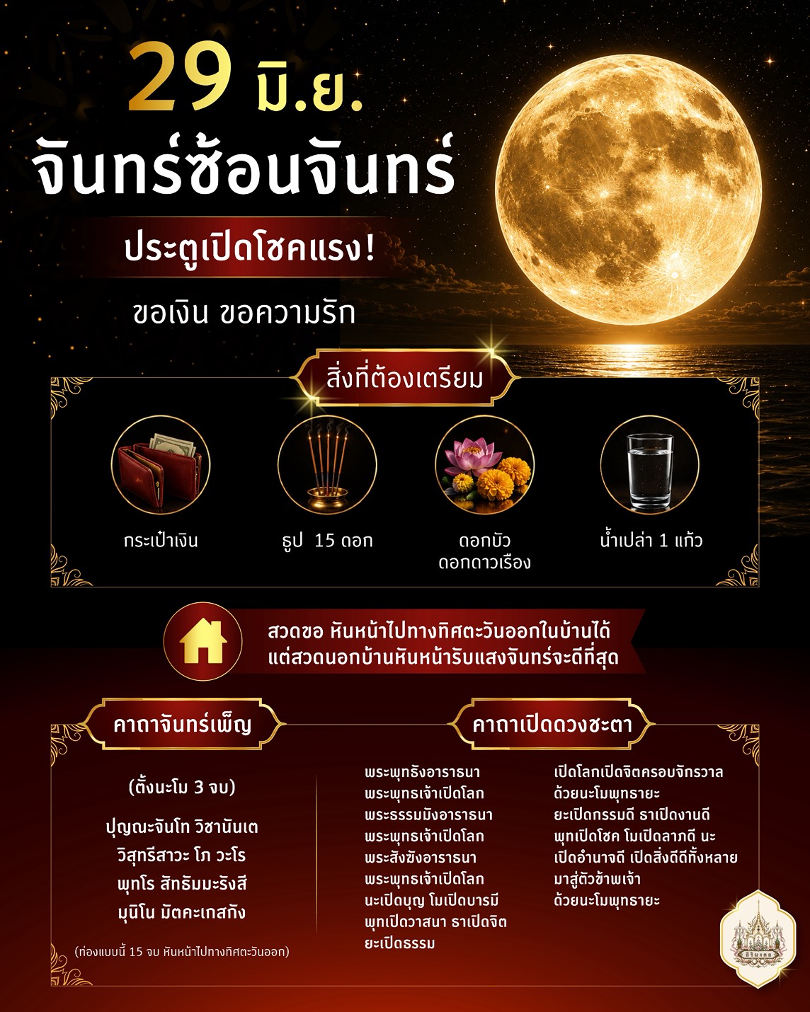 29 มิ.ย. คืน จันทร์ซ้อนจันทร์