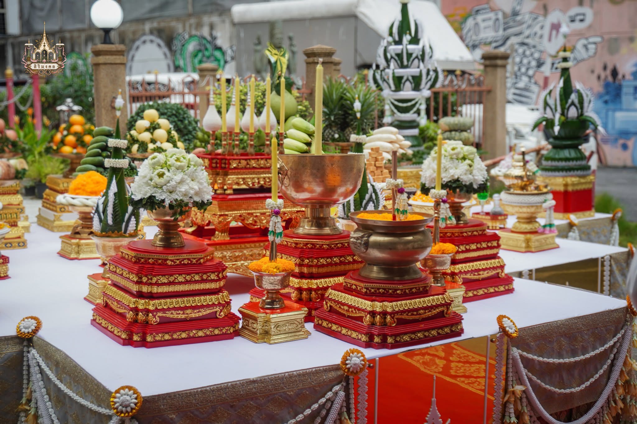 เครื่องบวงสรวงชุดเล็ก มีอะไรบ้าง เหมาะกับพิธีแบบไหน